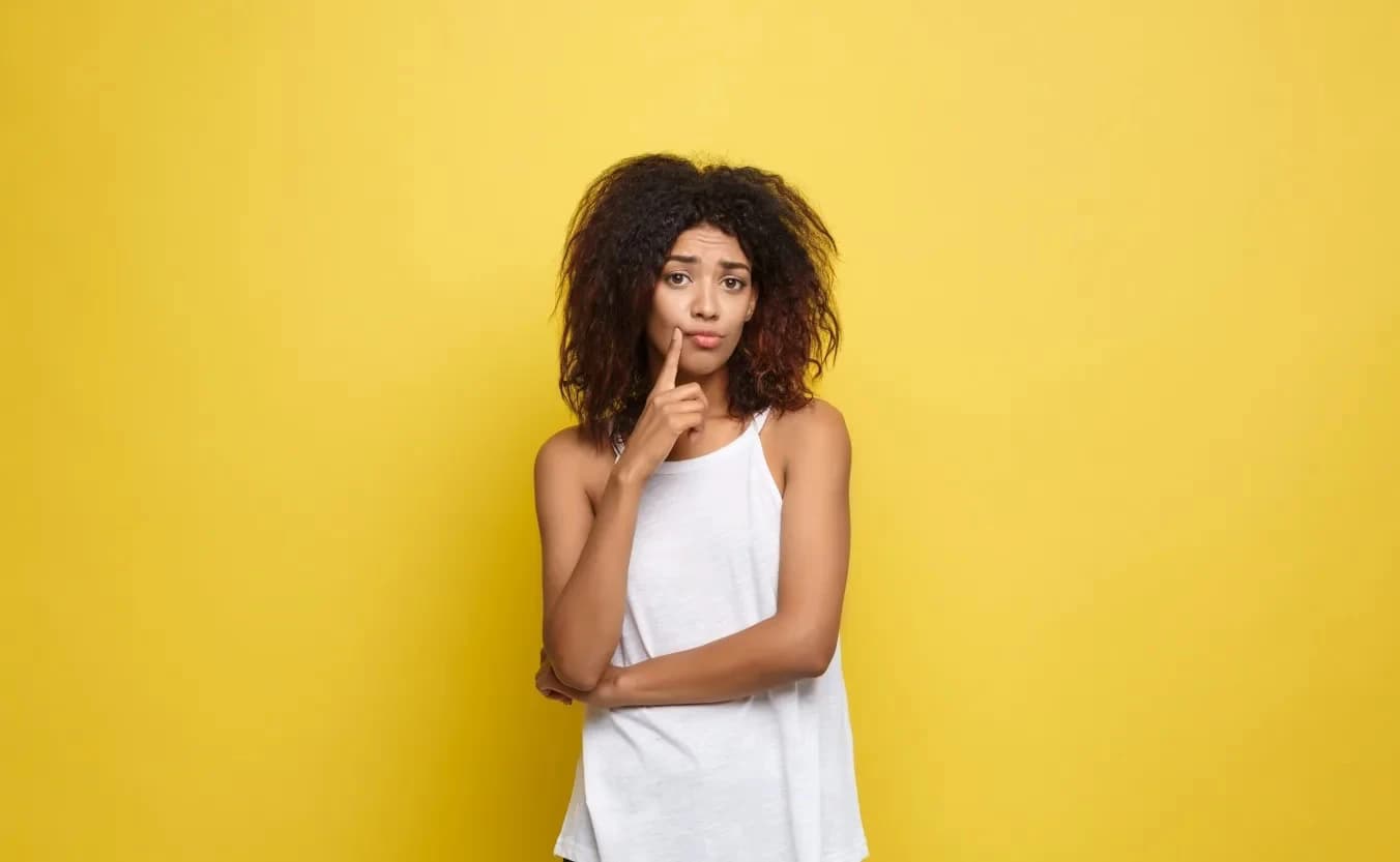 girl thinking